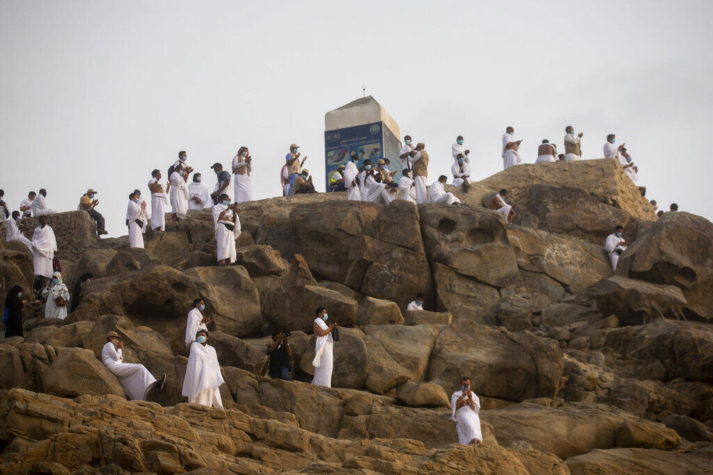 APTOPIX Saudi Hajj